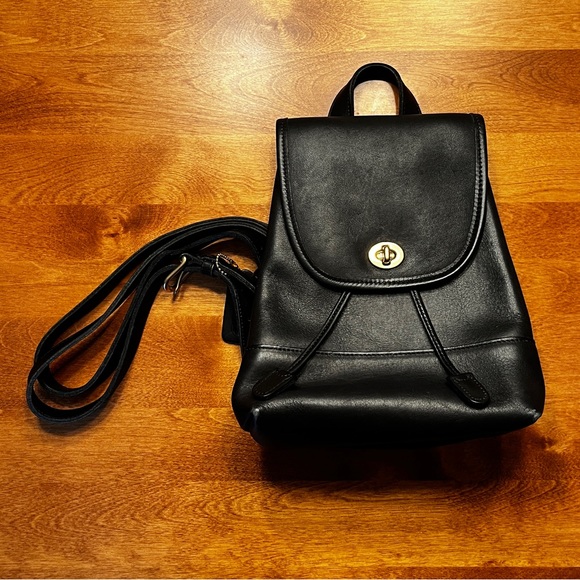 Coach Bags Vintage Coach Backpack Purse Poshmark